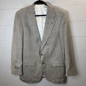 Sutter & Grant | Men's Silk Classic Tan Blazer Size 38